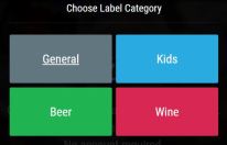 Labeley - Choose a label design